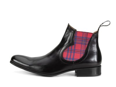 Rigas - Black/Red Plaid