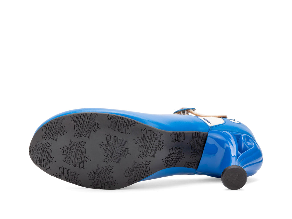 blue - Sole View