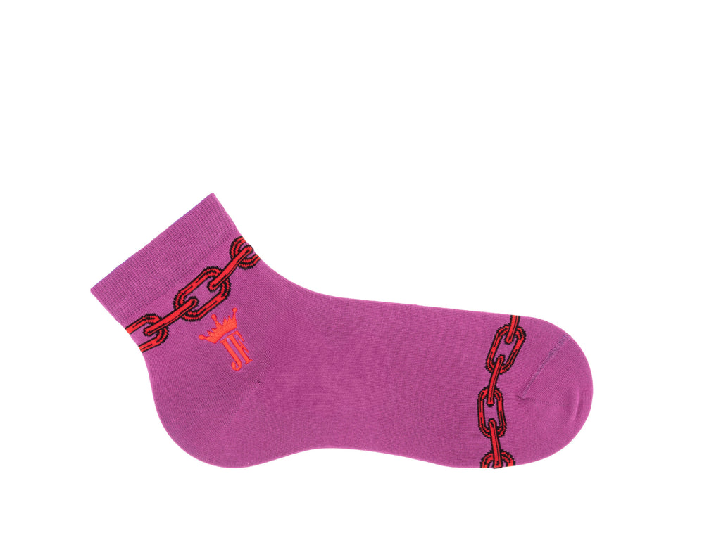 purple_red - Right Sock