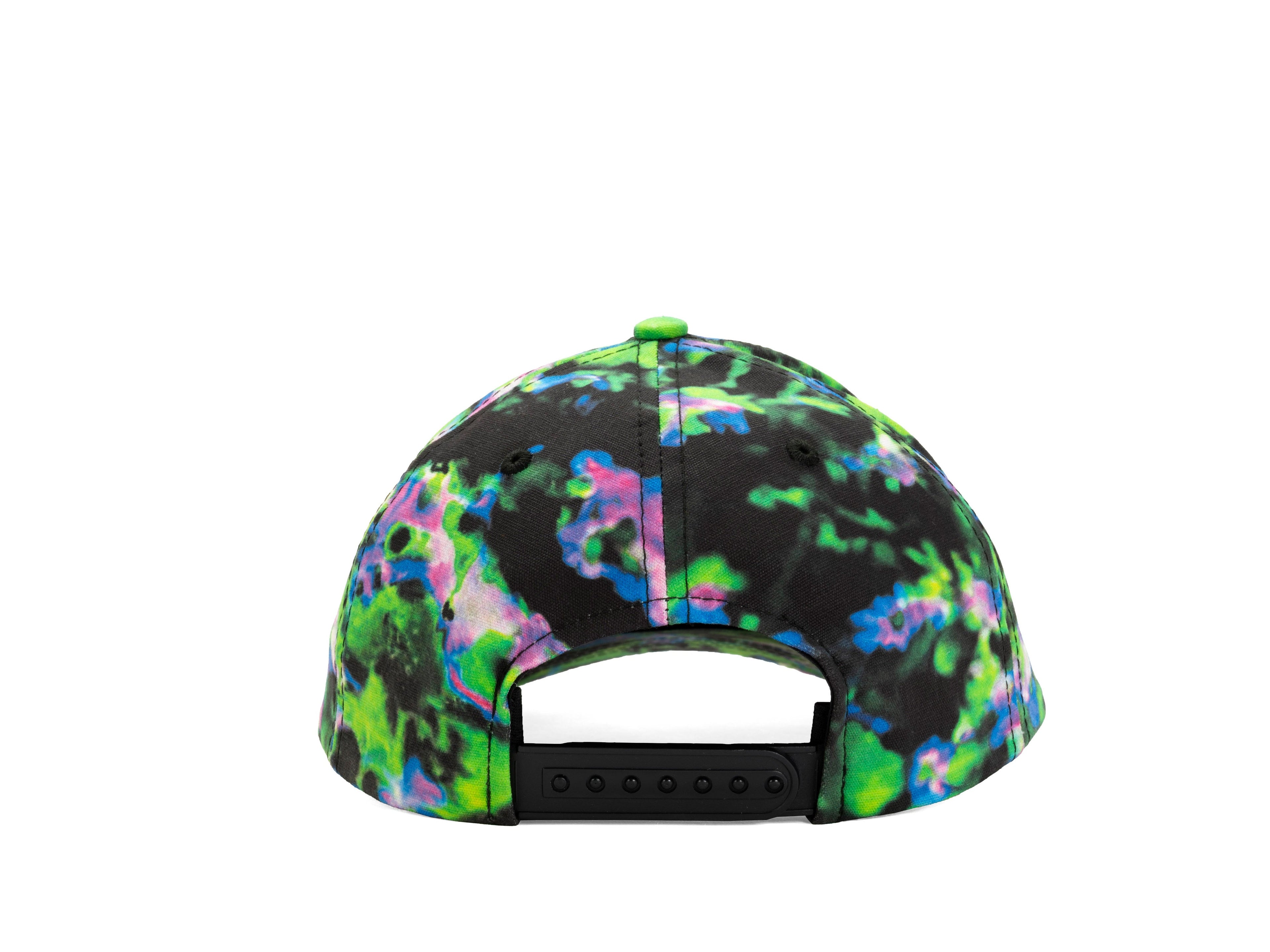 green_purple_tie-dye - Back View