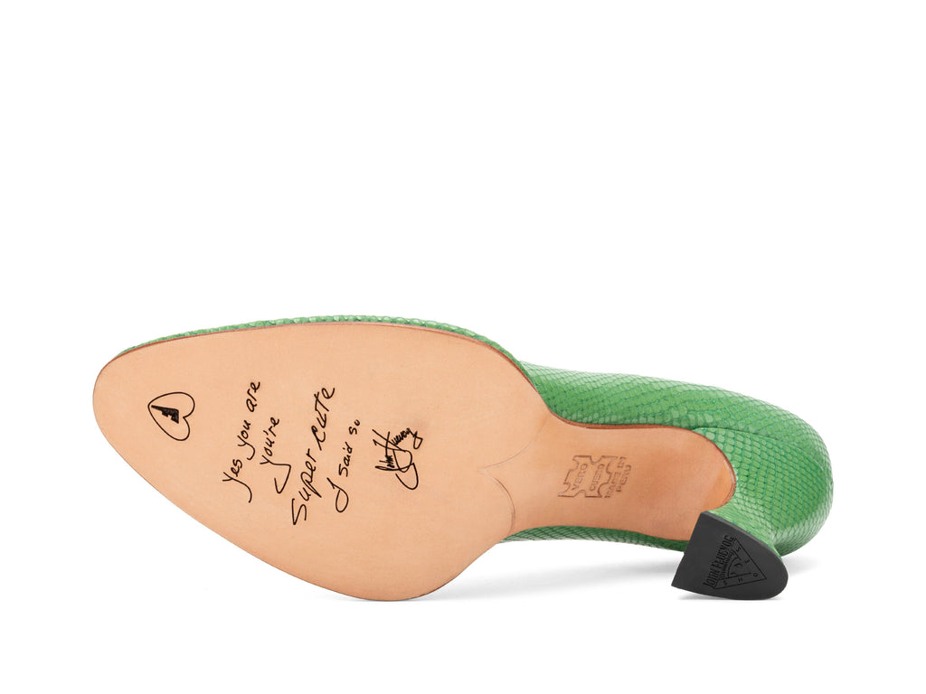 green - Sole View
