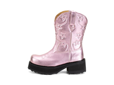 Ankle Cowboy - Pink