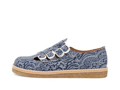 Hula Hoop - Blue Paisley
