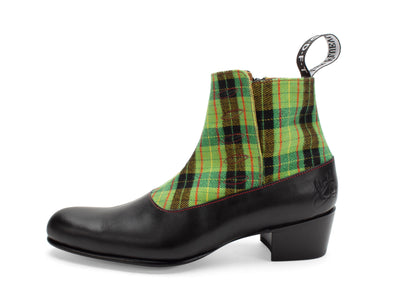 Arthur - Black/Green Plaid