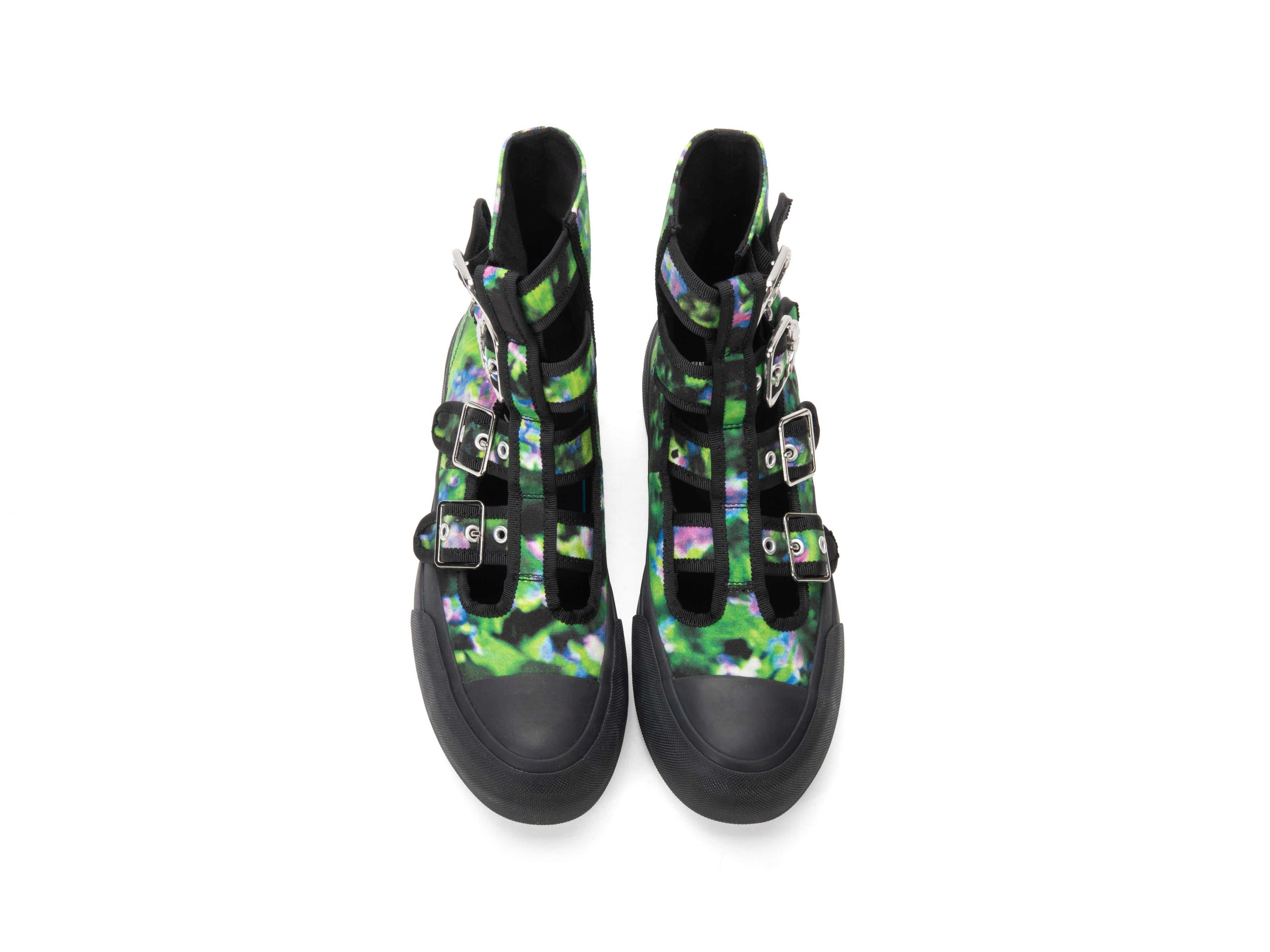 green_purple_tie-dye_vegan - Top