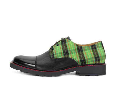 Oakland - Black/Green Plaid