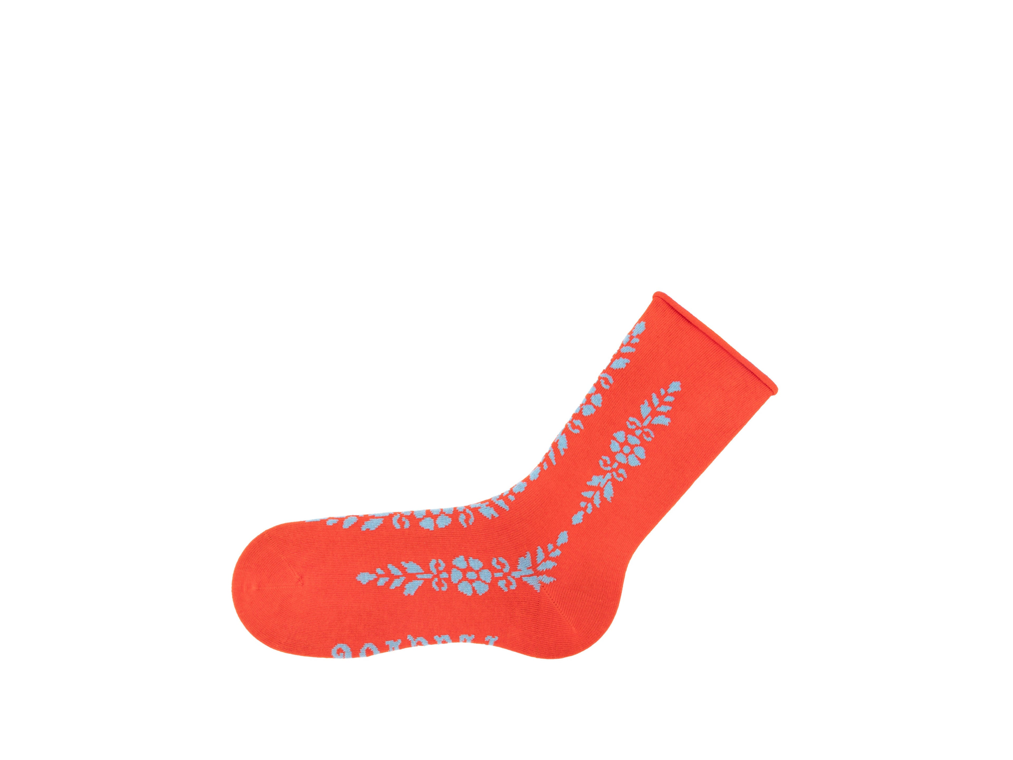 red_blue - Left Sock