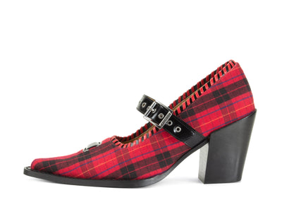 Willow - Red Plaid