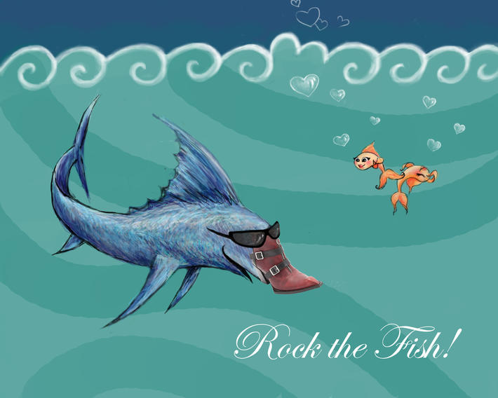 rock the fish!