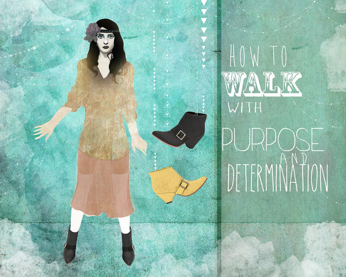 Walking with Purpose and determination