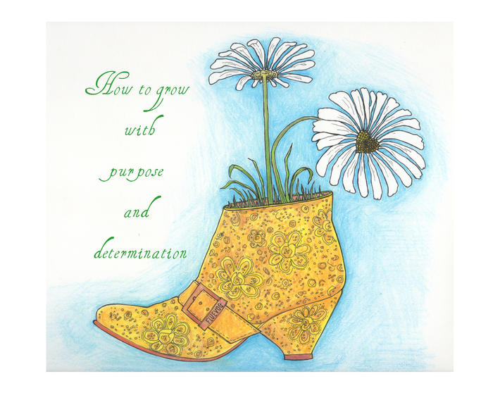 How to grow with purpose and determination