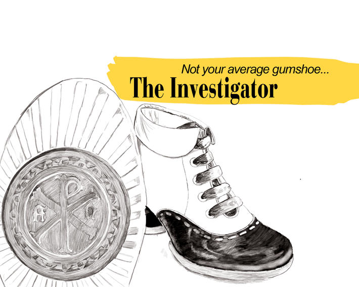 Not your average gumshoe