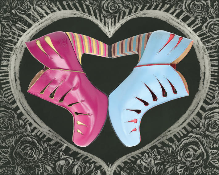 Chalk it up to love!