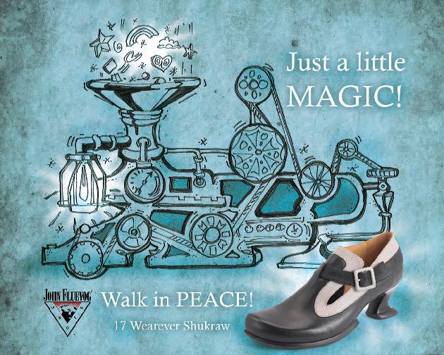 the magic shoe machine
