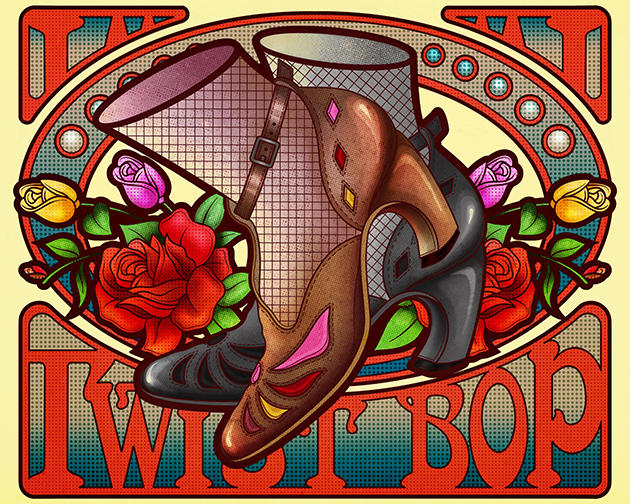 Twist Bop in Art Nouveau