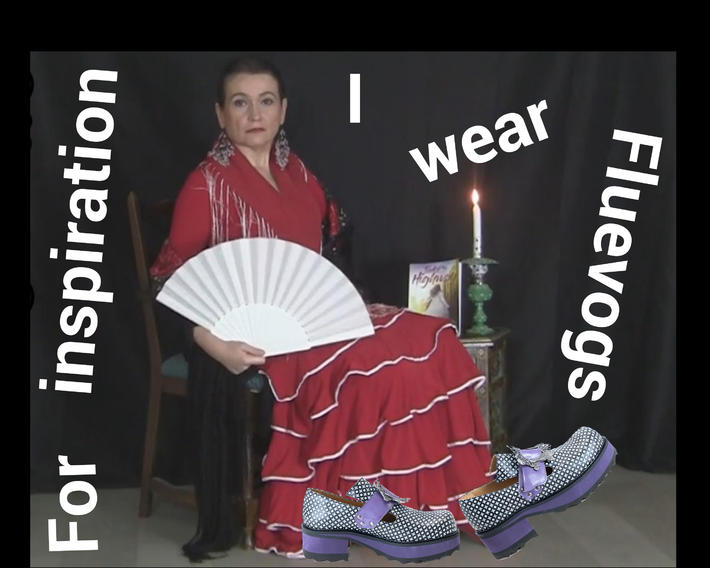 For inspiration I wear fluevogs