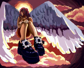 walking on clouds