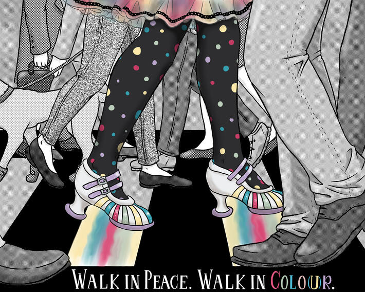 Walk in Colo(u)r - White