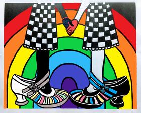 They follow in your footsteps, choose love