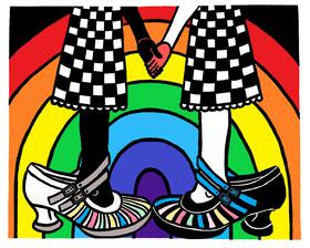 They follow in your footsteps, choose love