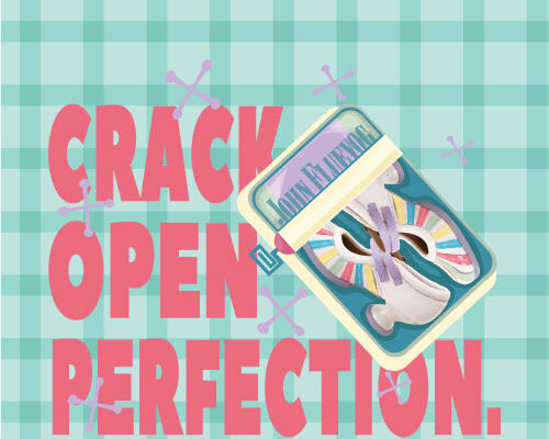 Crack Open Perfection Checkered