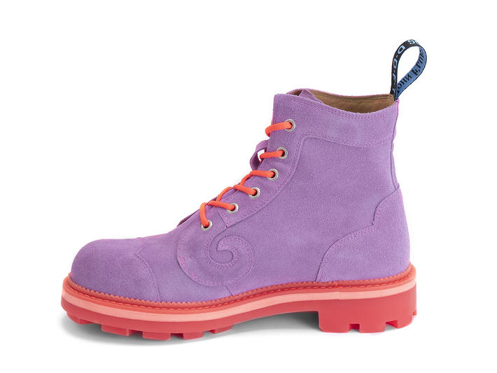 Purple | Classic Derby Boot | Fluevog Shoes