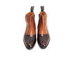 1611 First Avenue Brown Classy Spat Zipper Boot: Front