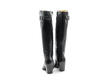 Abstract Candy Noir Botte haute Swordfish: Back