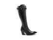 Abstract Candy Noir Botte haute Swordfish: Profile outside