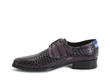 Ace Face Alligator noir Derby simple lacé: Profile inside