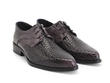 Ace Face Alligator noir Derby simple lacé: Quarter view