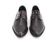 Ace Face Charcoal Alligator Simple derby lace-up: Front