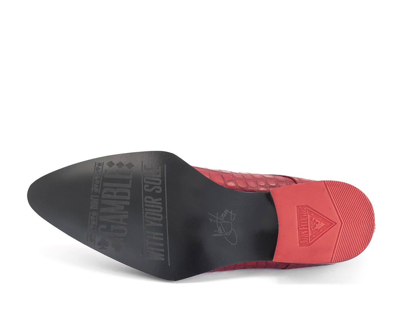 Ace Face Red Dragon Simple derby lace-up: Sole