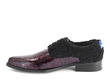 Ace Face Ruby/Shearling Simple derby lace-up: Profile inside