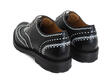 Aiden Noir Derby avec motif de bout fleuri: Back