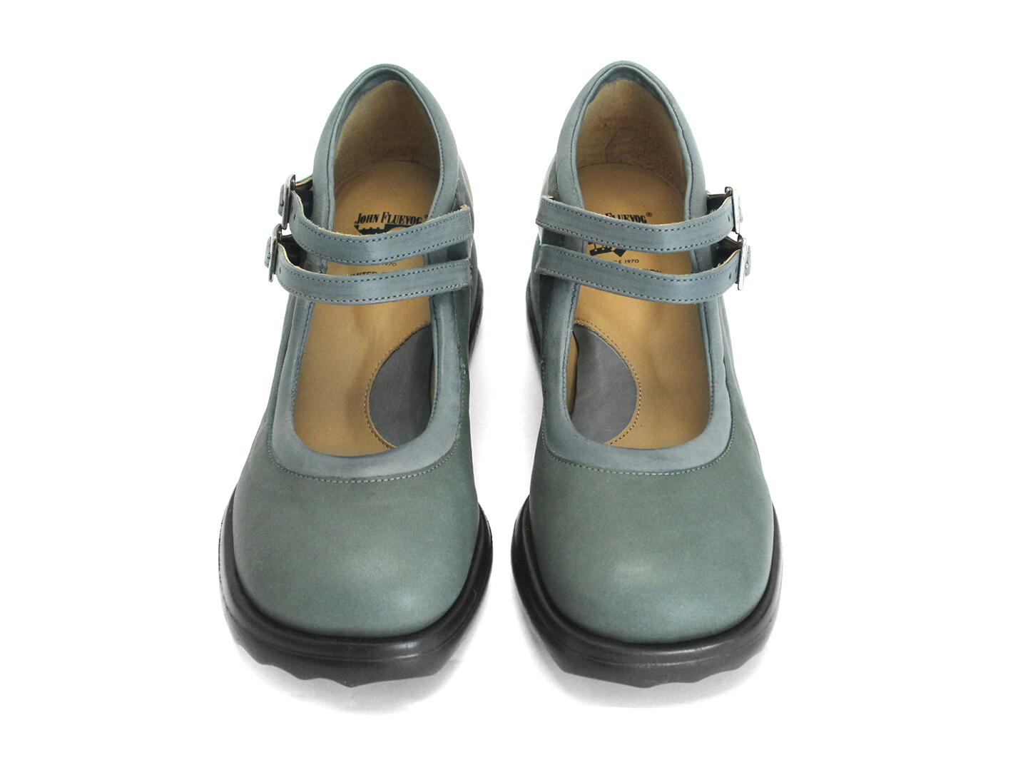 Aimee Green Solid mary jane
