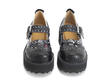 Akira Black/Floral Floral platform mary jane: Front