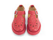 Algoma Red Fisherman sandal with crepe: Front