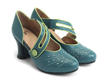 Allure Sarcelle Asymmetrical mary jane: Quarter view