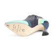 Amadeus Blue/Green Layered leather shoe: Sole