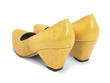 Ambition Jaune Escarpin talon bas