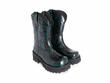 Ankle Cowboy Green Platform Ankle Cowboy Boots: Quarter view