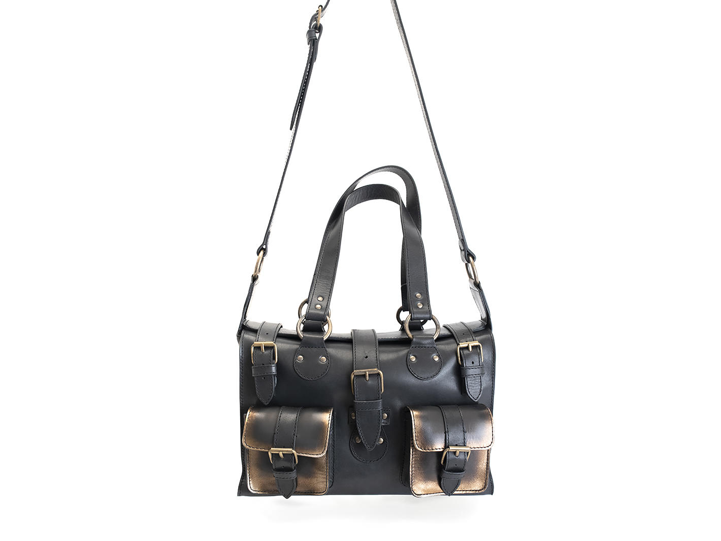 Anna Noir/Bronze Sac fourre-tout convertible