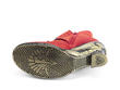 Anna Red Ankle boot with Angel wedge: Sole