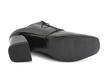 Annette Black Vintage Side-Zip Heel: Sole