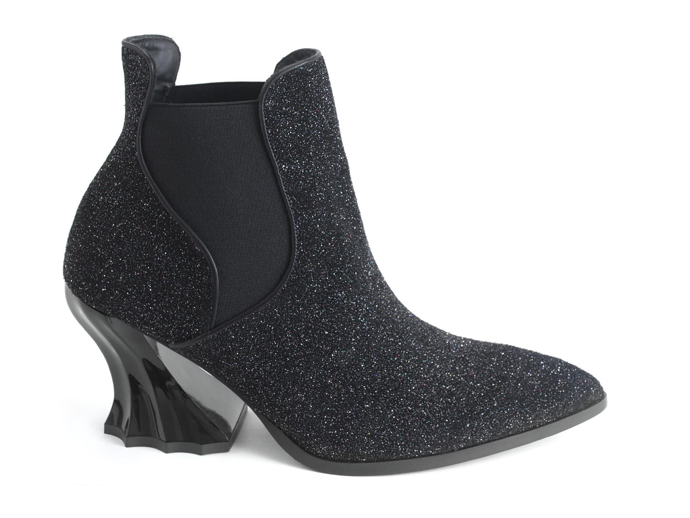 Ara Glitter Vintage-inspired chelsea boot: Profile outside