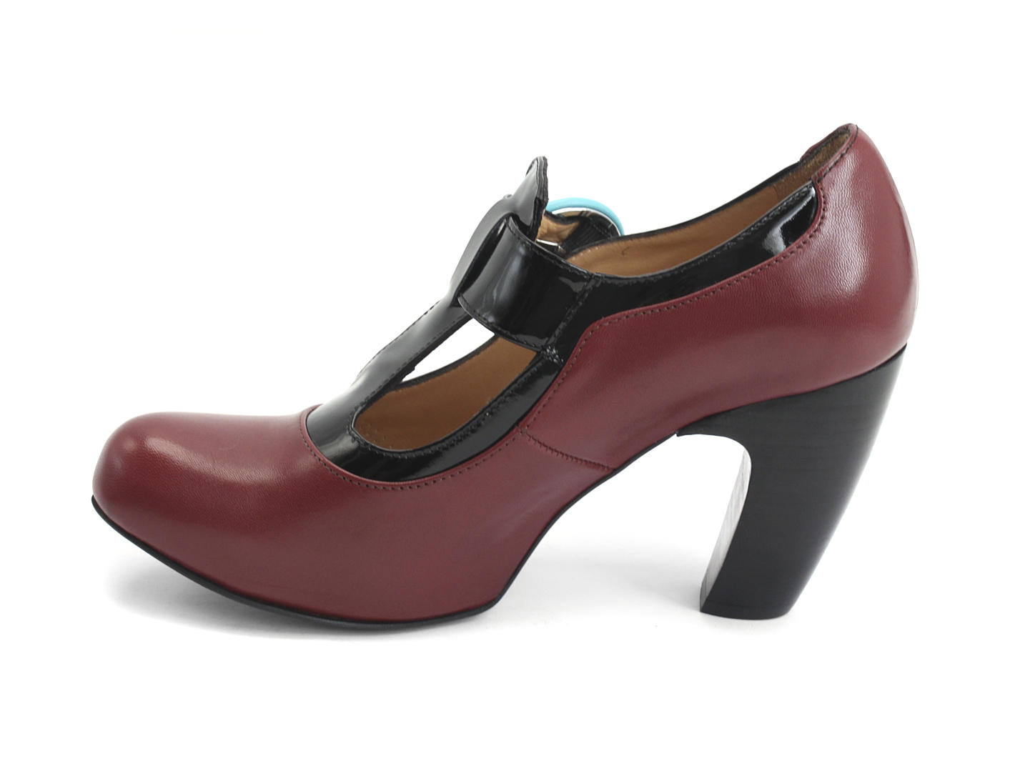 Arbus Rouge Talon Cuir Salomé: Profile inside