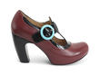 Arbus Rouge Talon Cuir Salomé: Profile outside