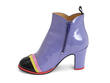 Arlinda Violet Bottillon en cuir verni: Profile inside