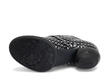 Aubrey Black/White Dots Double strap mary jane: Sole